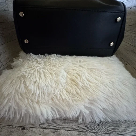 KATE SPADE EUC DANBURY STREET ADELINA BLACK PLEATED FLAP CROSSBODY - Picture 10 of 13